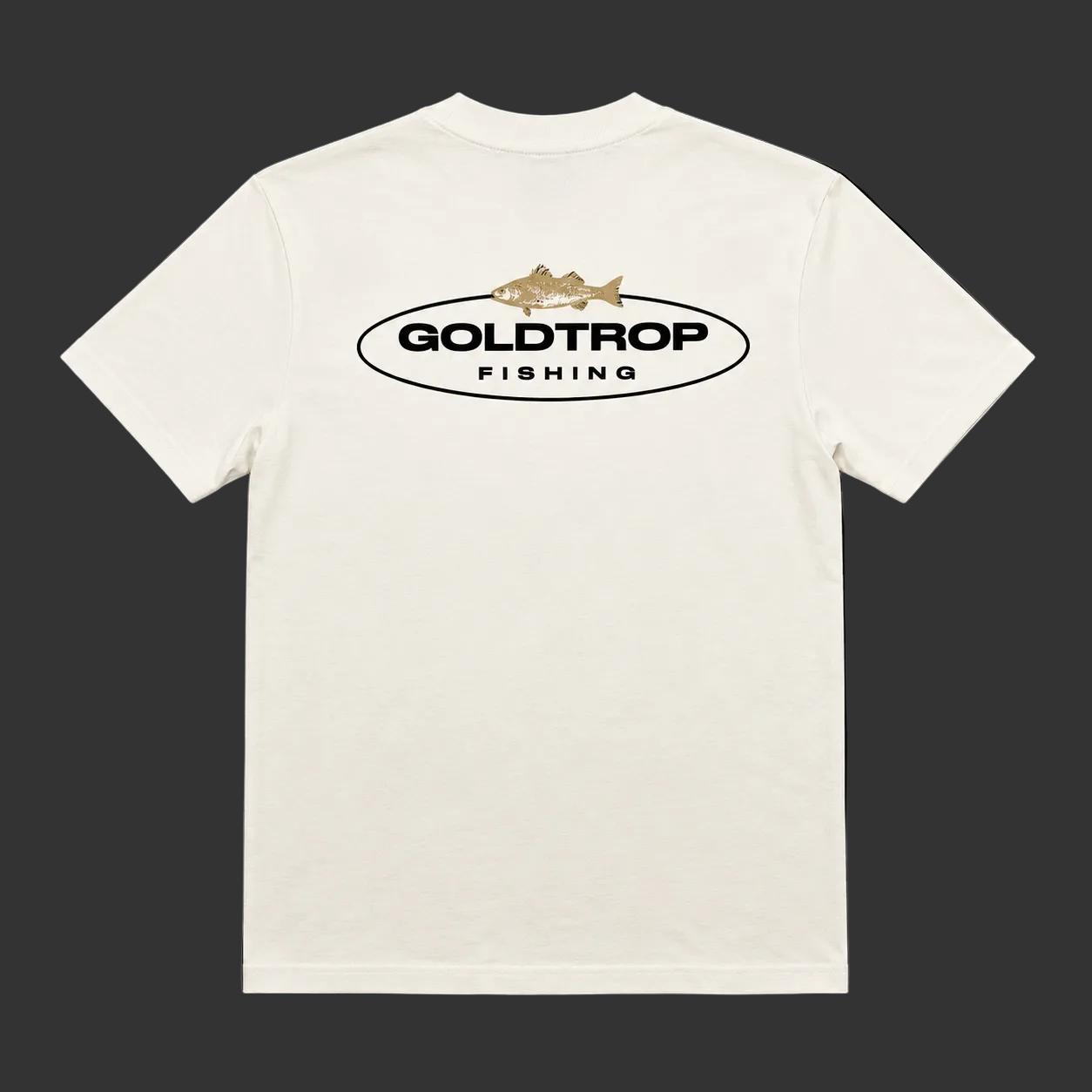 Goldtrop Fishing - Back Graphic Tee (White)