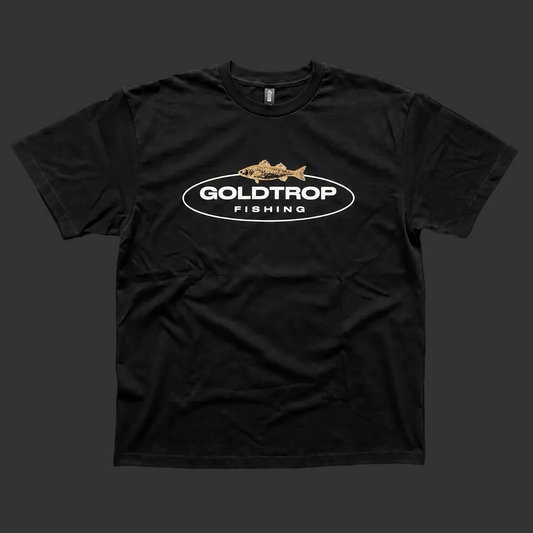 Goldtrop Fishing - Chest Logo Tee (Black)
