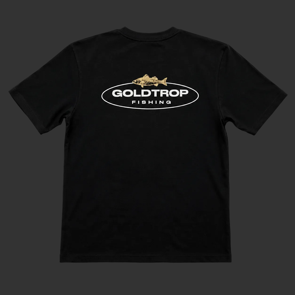 Goldtrop Fishing - Back Graphic Tee (Black)
