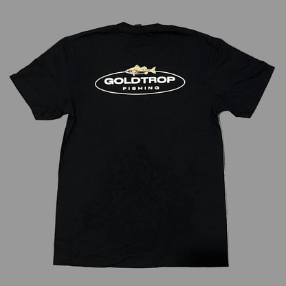 Goldtrop Fishing - Back Graphic Tee (Black)