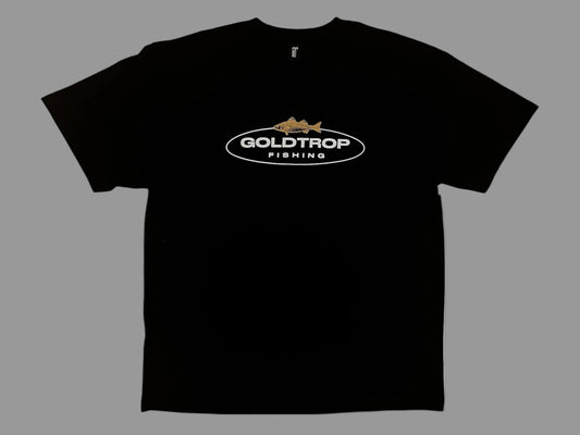 Goldtrop Fishing - Chest Logo Tee (Black)