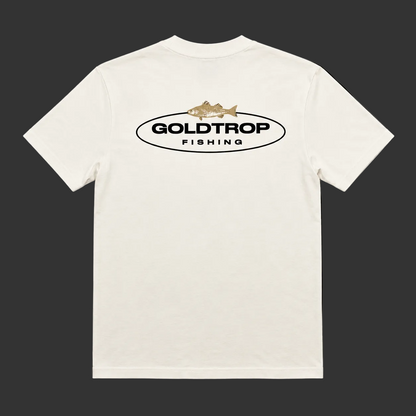 Goldtrop Fishing - Back Graphic Tee (White)