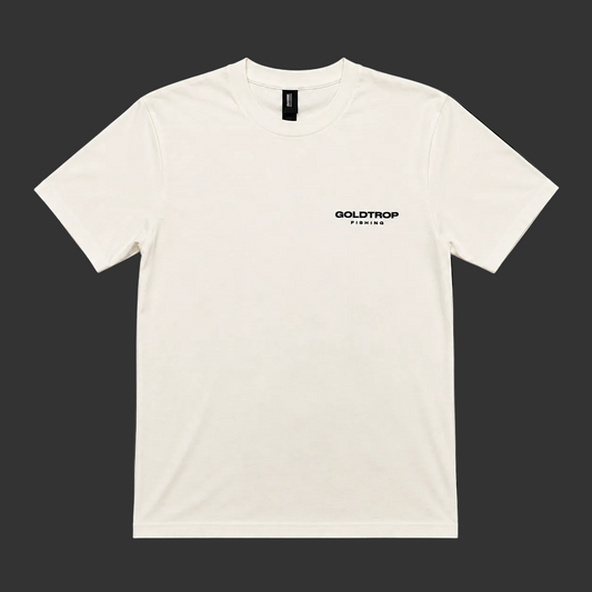 Goldtrop Fishing - Back Graphic Tee (White)