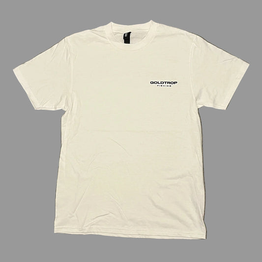Goldtrop Fishing - Back Graphic Tee (White)
