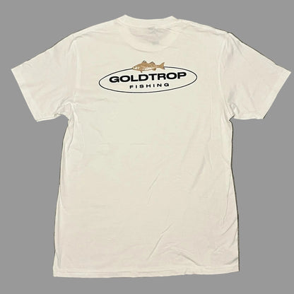 Goldtrop Fishing - Back Graphic Tee (White)
